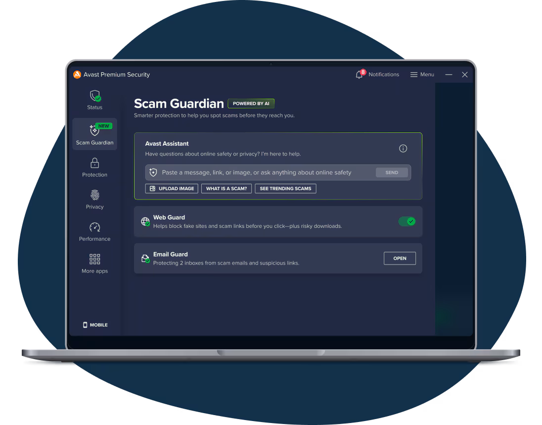 Norton Antivirus Interface